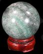 Aventurine (Green Quartz) Sphere - Glimmering #32135-1